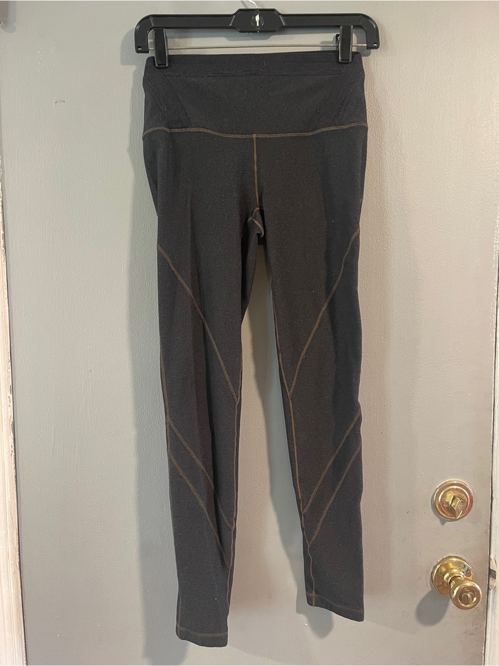 Prana Stretch Knit Thick Leggings Size Small